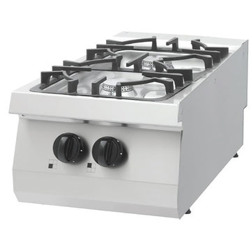 Aragaz de banc cu 2 arzatoare Maxima, 70cm, 15kW
