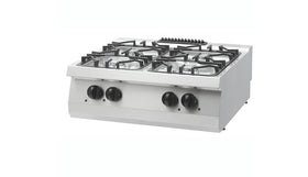 Aragaz de banc cu 4 arzatoare, 70cm, 24kW