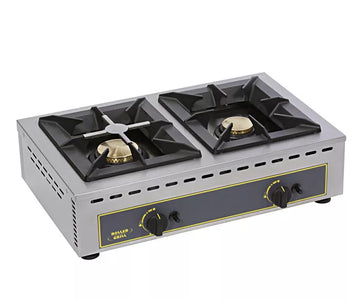 Arzator cu gaz - 2 arzatoare de 7 kw fiecare, putere totala 14 kw, dimensiuni 690x510x195mm Arzatorul cu gaz 2 arzatoare