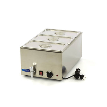 Bain Marie electric cu 3 x GN 1/3 Maxima, 1,2kW, 230V