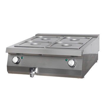Bain Marie electric, dublu, 70cm, 2kW Lucrezi cu ingrediente care nu