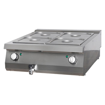 Bain Marie electric, dublu, 90cm, 2KW Un bain marie fiabil este