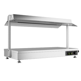 Banc de mentinut la cald pentru 3 GN 11, cu halogen, 100 cm, 1,55 kW, 230 V