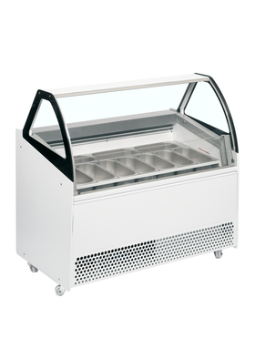 BERMUDA VIEW RV10-Alb, 255 l, -20 la -14, Ventilat, LED, 1250 W, D Gama Bermuda View este special