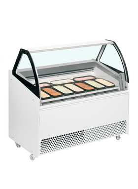 BERMUDA VIEW RV10-Alb, 255 l, -20 la -14, Ventilat, LED, 1250 W, D Gama Bermuda View este special