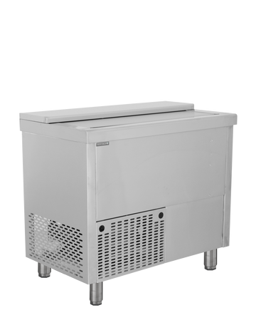 Racitor sticle bar inox BHC200, 155 l, +2/+8C, static Tefcold – racitor profesional inox pentru sticle, bar si restaurant
