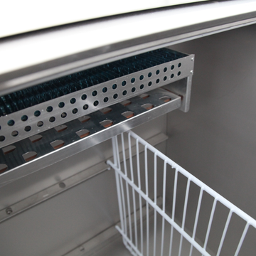 Racitor sticle bar inox BHC600 vedere laterala Tefcold – racitor profesional inox pentru sticle, bar si restaurant