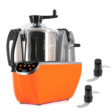 Blender vertical, viteza variabila 350 - 3500 rpm, functie puls revers, 2 cutite, bol 5.4 litri, comenzi digitale, 1,1 kW