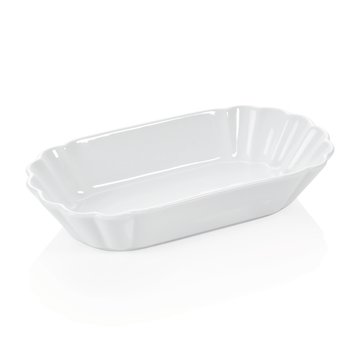 Bol pentru cartofi prajiti, 25 x 12,5 x 5 cm, set 6 bucati, portelan