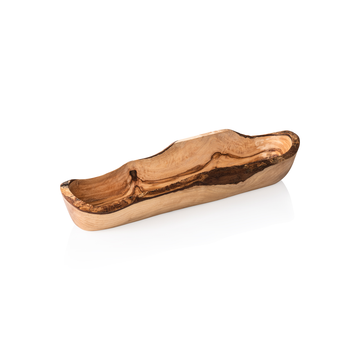 Bol PURE OLIVE, 35 x 9 x 9 cm, lemn de maslin Prevazut cu o curea practica