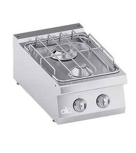 Masina de gatit model model de banc cu 2 arzatoare, 10 kW