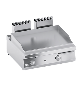 Plita fry-top pe gaz, neted, aprindere electronica