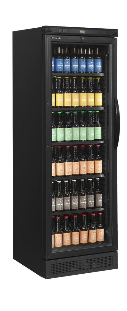 Vitrina frigorifica pentru bauturi Tefcold CEV425 BLACK L/H - imaginea 2