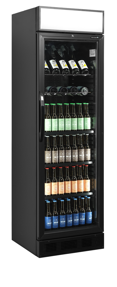 Vitrina frigorifica pentru bauturi Tefcold CEV425CP BLACK - imaginea 2