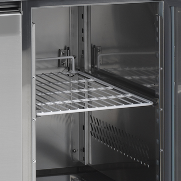 Congelator masa inox cu splash CF7310 vedere laterala Tefcold – congelator masa inox cu splash-guard pentru bucatarie profesionala restaurant