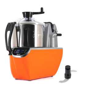 Cutter / blender vertical, 2 viteze 1500/3000 rpm, functie puls + revers, 1 cutit, bol 5.4 litri, 1,1 kW