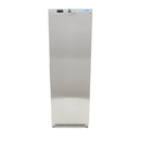 Congelator vertical, -18C -22C, exterior inox, racire statica, 6 polite fixe, 400 litri
