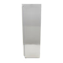 Congelator vertical, -18C -22C, exterior inox, racire statica, 6 polite fixe, 400 litri