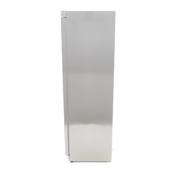 Congelator vertical, -18C -22C, exterior inox, racire statica, 6 polite fixe, 400 litri