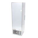 Congelator vertical, -18C -22C, exterior inox, racire statica, 6 polite fixe, 400 litri