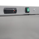 Congelator vertical, -18C -22C, exterior inox, racire statica, 6 polite fixe, 400 litri