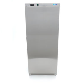 Congelator vertical, -18C -22C, exterior inox, racire statica, 6 polite fixe, 600 litri