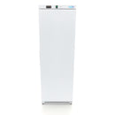 Congelator vertical, -18C -22C, racire statica, 6 polite fixe, 400 litri, alb