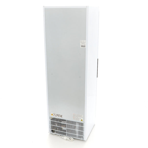 Congelator vertical, -18C -22C, racire statica, 6 polite fixe, 400 litri, alb