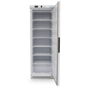 Congelator vertical, -18C -22C, racire statica, 6 polite fixe, 400 litri, alb