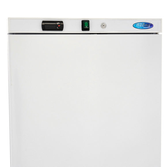Congelator vertical, -18C -22C, racire statica, 6 polite fixe, 400 litri, alb