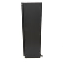 Congelator vertical, -18C -22C, racire statica, 6 polite fixe, 400 litri, negru