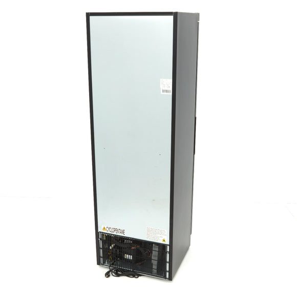 Congelator vertical, -18C -22C, racire statica, 6 polite fixe, 400 litri, negru