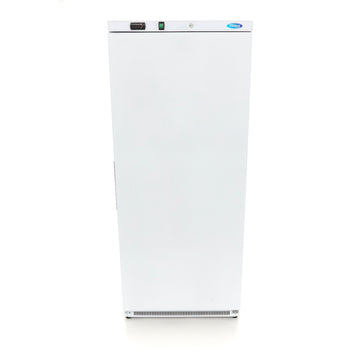 Congelator vertical, -18C -22C, racire statica, 6 polite fixe, 600 litri, alb