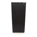 Congelator vertical, -18C -22C, racire statica, 6 polite fixe, 600 litri, negru