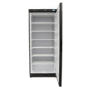 Congelator vertical, -18C -22C, racire statica, 6 polite fixe, 600 litri, negru