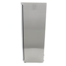 Congelator vertical cu usa sticla, -18C -22C, exterior inox, racire statica, 6 polite fixe, 600 litri