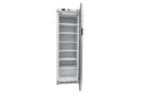 Congelator vertical cu usa sticla, -18C -22C, racire statica, 6 polite fixe, 400 litri, alb