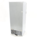 Congelator vertical cu usa sticla, -18C -22C, racire statica, 6 polite fixe, 600 litri, alb