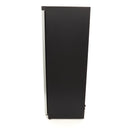 Congelator vertical cu usa sticla, -18C -22C, racire statica, 6 polite fixe, 600 litri, negru