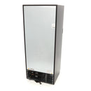Congelator vertical cu usa sticla, -18C -22C, racire statica, 6 polite fixe, 600 litri, negru