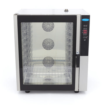 Cuptor combi steam, cap. 10 tavi (GN 11 60 x 40cm), aburi, digital, 11.8 kW, 380V