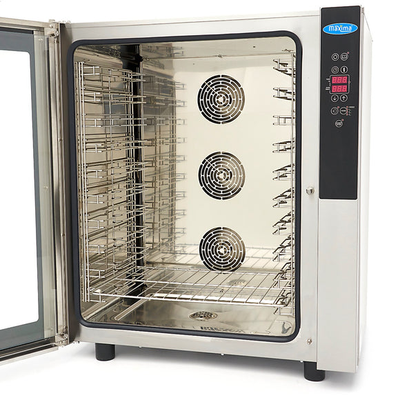 Cuptor combi steam, cap. 10 tavi (GN 11 60 x 40cm), aburi, digital, 11.8 kW, 380V