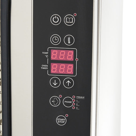 Cuptor combi steam, cap. 10 tavi (GN 11 60 x 40cm), aburi, digital, 11.8 kW, 380V