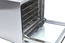 Cuptor electric pentru 4 tavi (43.5x31.5 cm), analogic, cu grill, convectie, aburi, timer, 2.62 kW, 230V