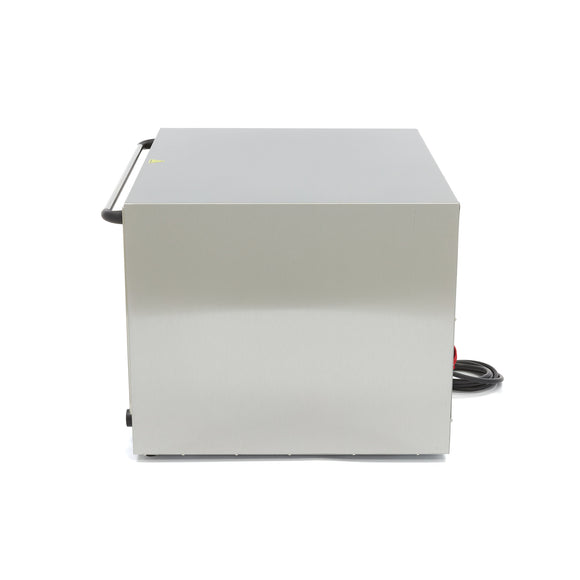 Cuptor electric pentru 4 tavi (60x40 cm), analogic, convectie, aburi, timer, 6,4 kW, 380V In acest cuptor profesional cu