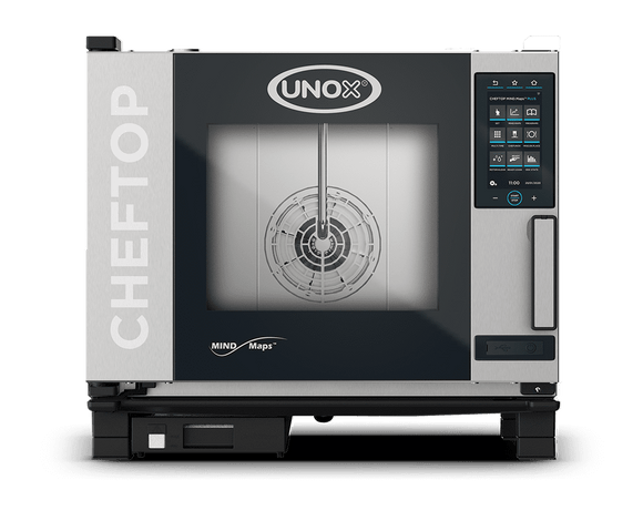 Cuptor UNOX pentru bucatarie CHEFTOP MIND.Maps PLUS 5 tavi GN 11 alimentare electrica, comenzi touch screen cu display 9.5