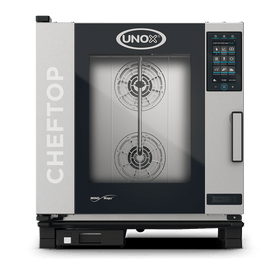 Cuptor UNOX pentru bucatarie CHEFTOP MIND.Maps PLUS 7 tavi GN 11 alimentare pe gaz, comenzi touch screen cu display 9.5