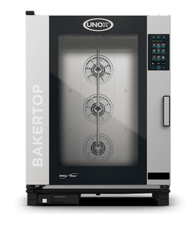 Cuptor UNOX pentru patiserie BAKERTOP MIND.Maps PLUS 10 tavi 600x400 alimentare pe gaz, comenzi touch screen cu display 9.5
