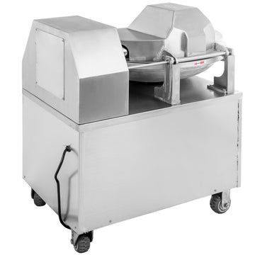 Cutter orizontal pentru carne legume, 25 Litri , Ø bol 70 cm, 300 kg ora, 2.2 - 2.8 kW, 380 V
