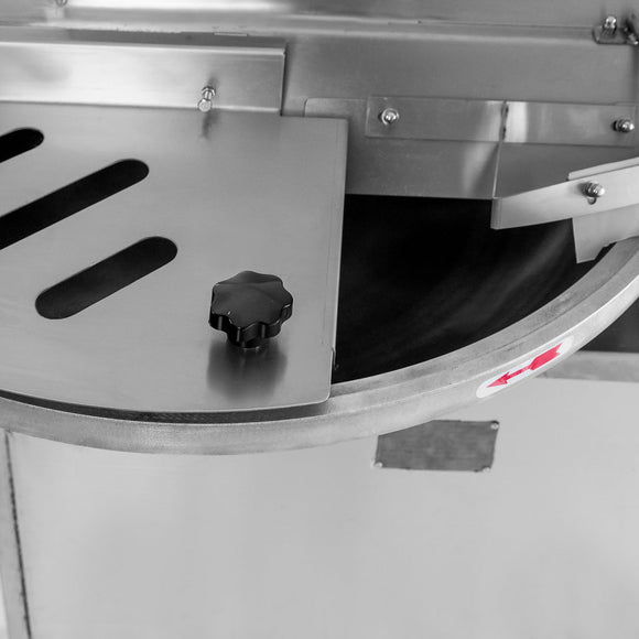 Cutter orizontal pentru carne legume, 25 Litri , Ø bol 70 cm, 300 kg ora, 2.2 - 2.8 kW, 380 V